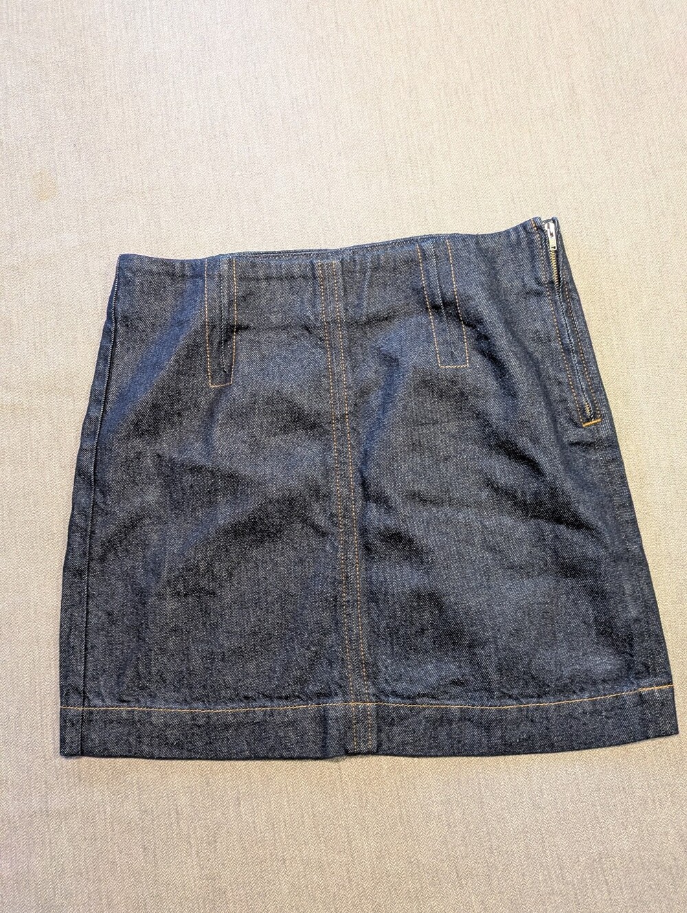 Madewell Denim Mini Skirt - Dark Blue Size 4/ 27